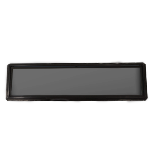 Black/Black Fixed Transom Window
