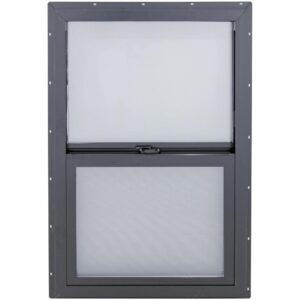 Black/Black Single Hung Window